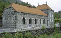 Kraftverket ved Herlandsfossen