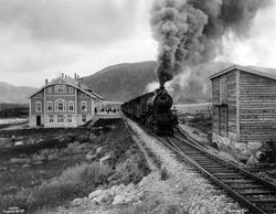 Startpunktet på Rallarvegen