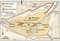 Bømoen – Vestlandets største sandur