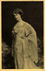 Postkort. Jule- og nyttårshilsen. Fotografisk motiv. Svart/h