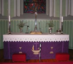 Første søndag i advent, åpning av kirkeåret. Sarpsborg kirke