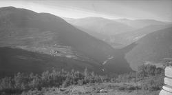Panoramautsikt mot Svisdalen, Sunndal, Møre og Romsdal. Foto
