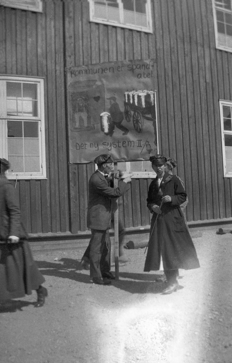 Fra russetoget i Trondheim i 1919.