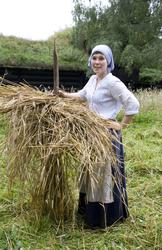 Norsk Folkemuseum, august 2010. Formidling i friluftsmuseet.