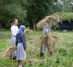 Norsk Folkemuseum, august 2010. Formidling i friluftsmuseet.