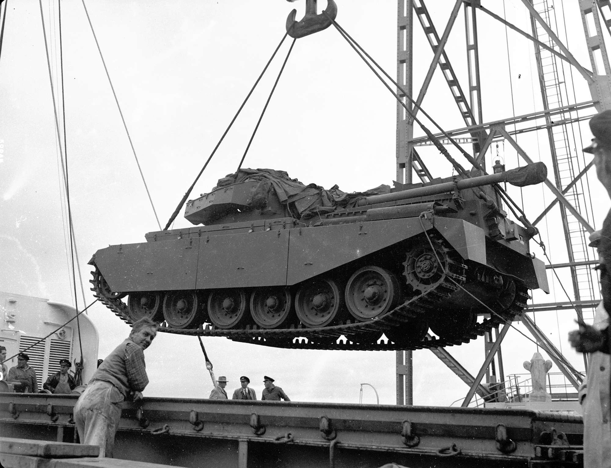 "Centurion"  - tanks lasses eller losses. 24.09.1953.