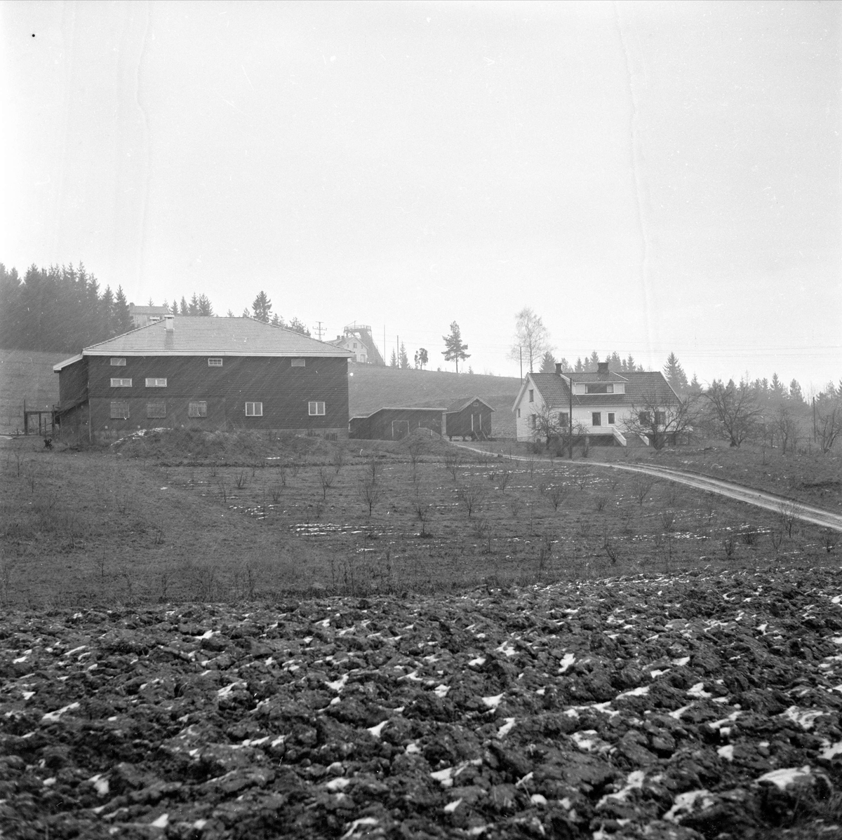 Enger gård, Fetsund, Fet, 24.12.1953.