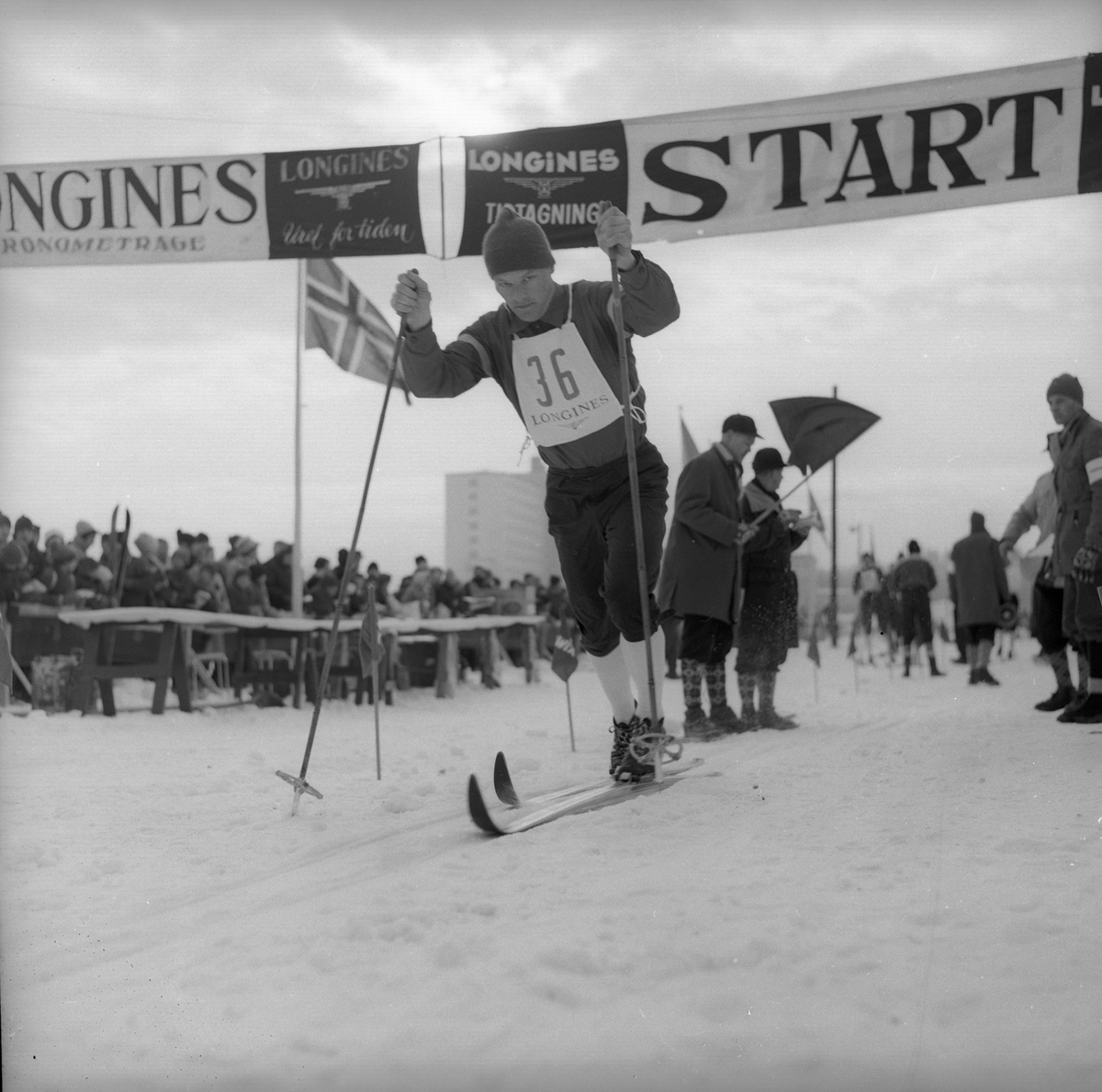 Akershus, Lørenskog og Rælingen, februar 1963, NM på ski, 30 km..