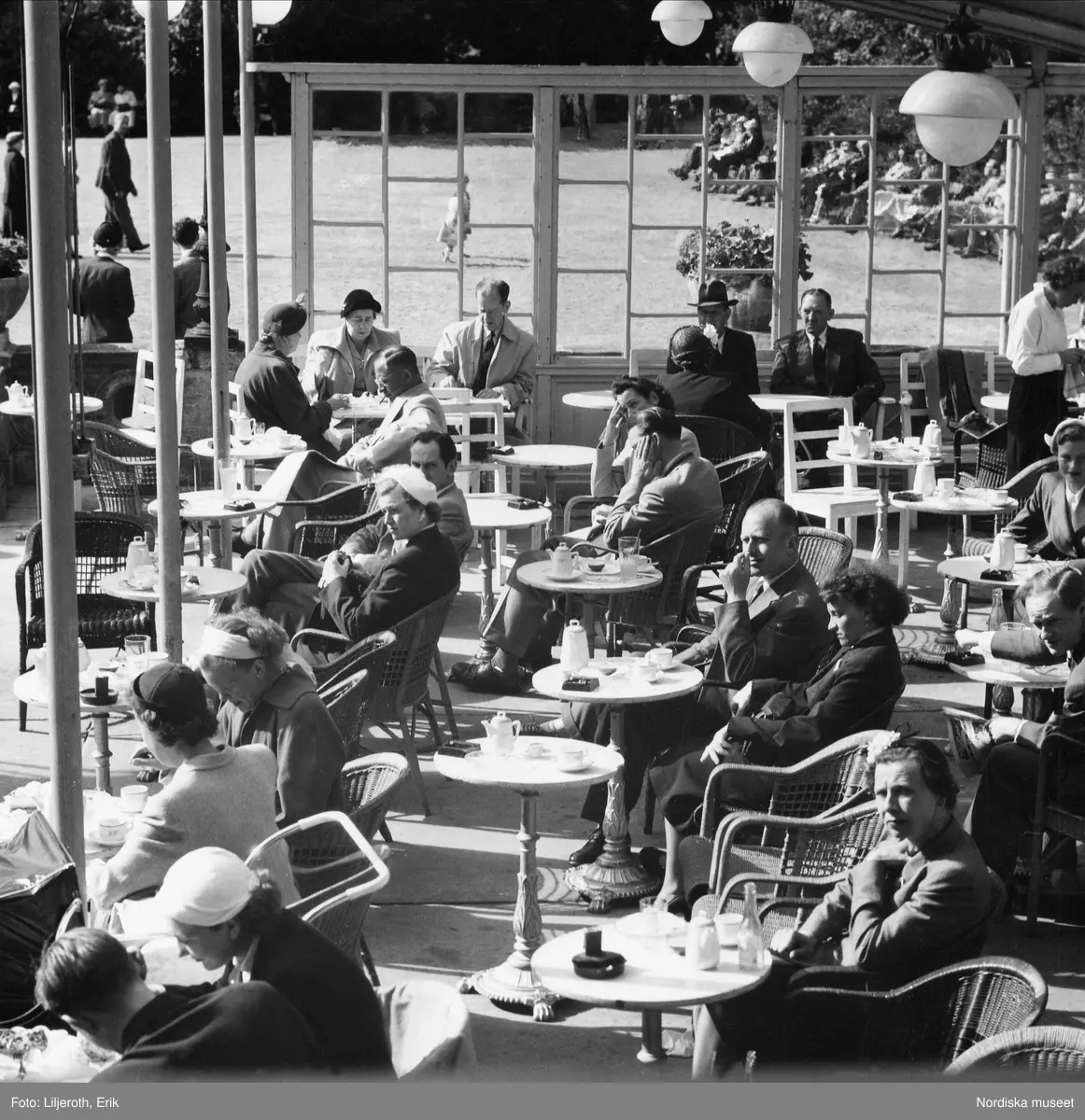 Göteborg. Interiör, restaurang Trägår'n