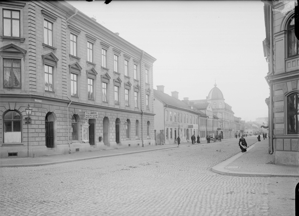 Vaksalagatan - Salagatan, Fålhagen, Uppsala 1901 - 1902