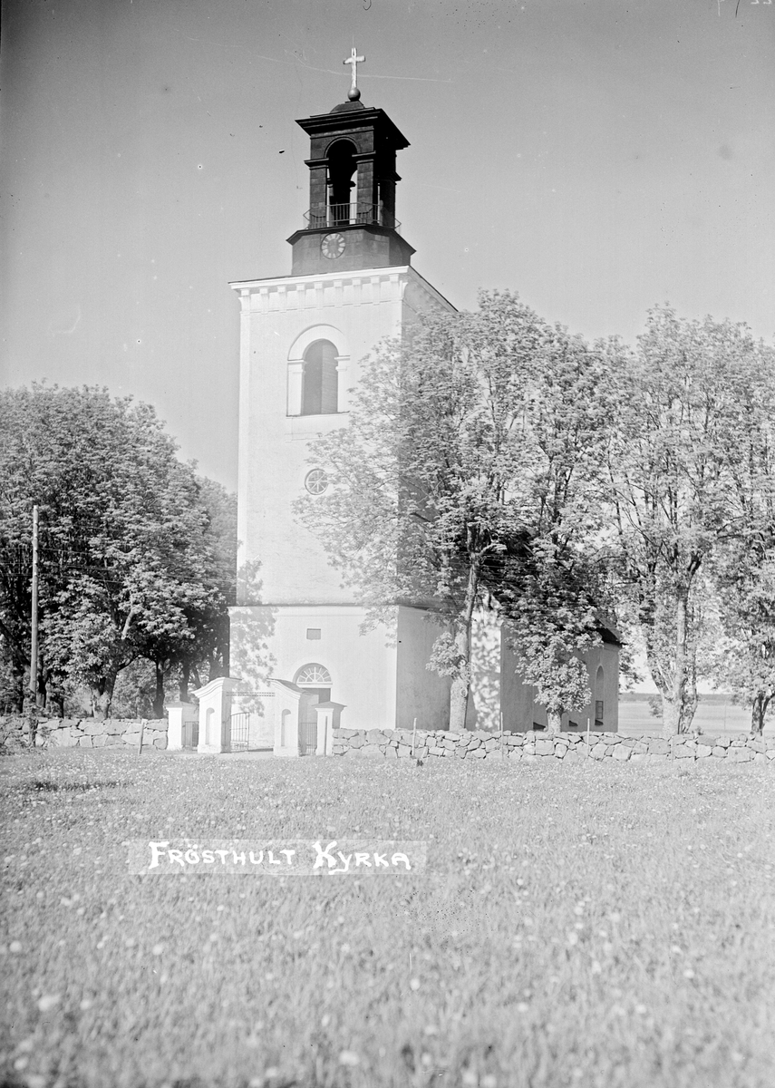 Frösthults kyrka, Uppland 1922