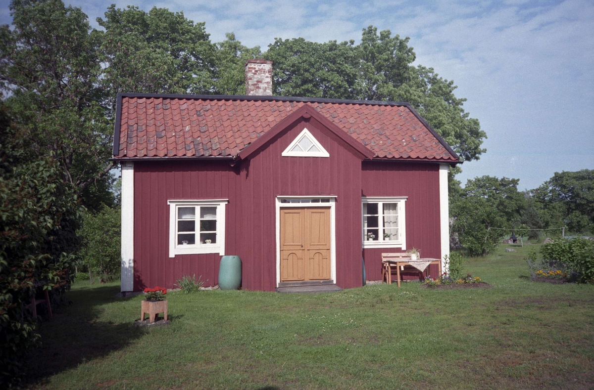 Sidokammarstuga i Svind, Hacksta socken, Uppland 1995