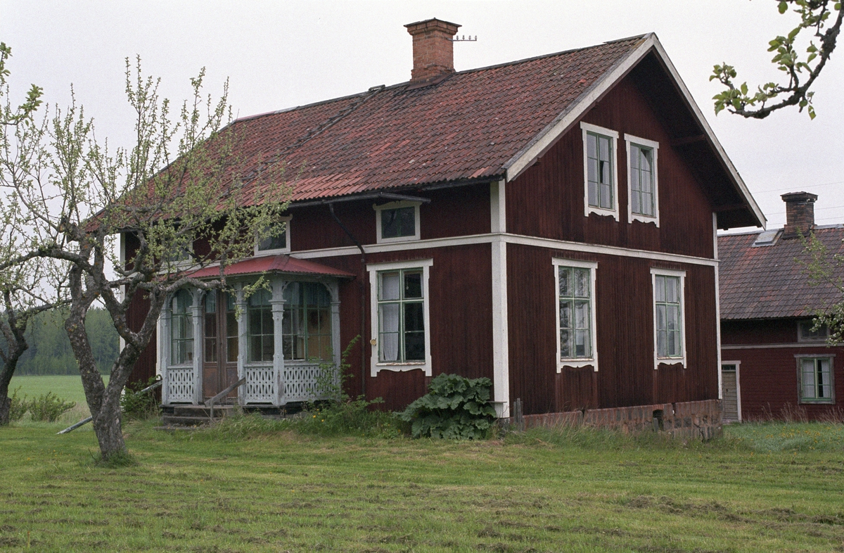 Bostadshus, Åby, Morkarla socken, Uppland 1996