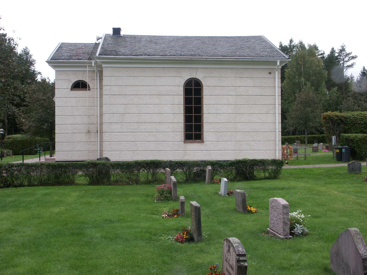 Hoppets kapell på Nya kyrkogården, Östhammars kyrka, Östhammar, Uppland 2004