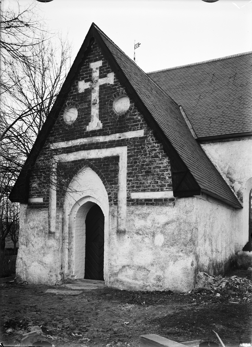 Vidbo kyrka, Vidbo socken, Uppland november 1933