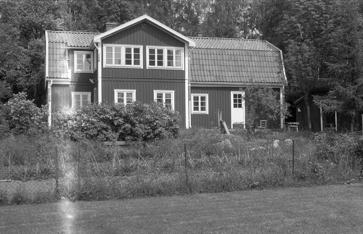 Bostadshus, Solbacka, Sundbro, Bälinge socken, Uppland 1983