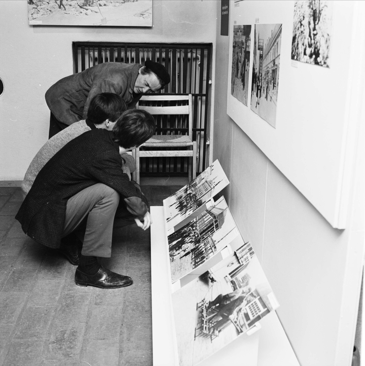 Påsköppet för utställningen Kameran knäppte, Upplandsmuseet, Uppsala 1966