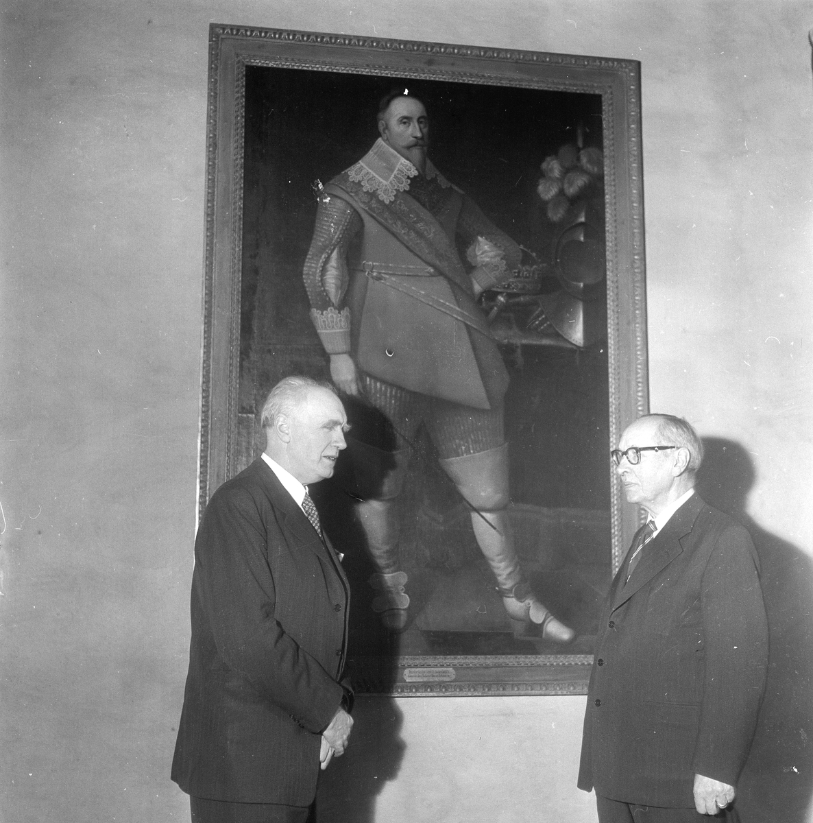 Professor Dag Strömbäck vid Gustav Adolfsakademins 25-års jubileum, Uppsala november 1957