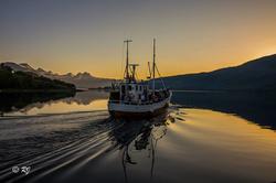 Båttur i Gratangen - tema 2. verdenskrig