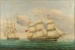 Fullrigger 'Drøbak' [Oljemaleri]