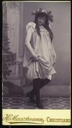 Portrett av skuespillerinne