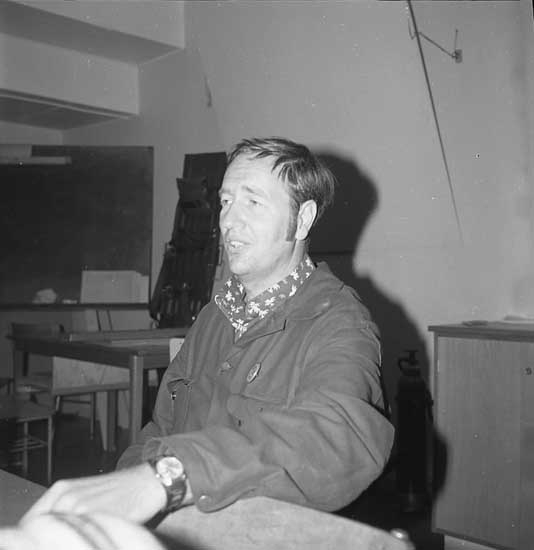 Jerry Hansson, sekreterare i verkstadsklubben.