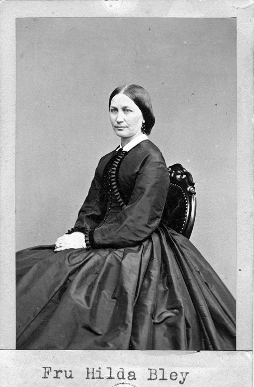 Fru Hilda Bley (1827 - 1906)