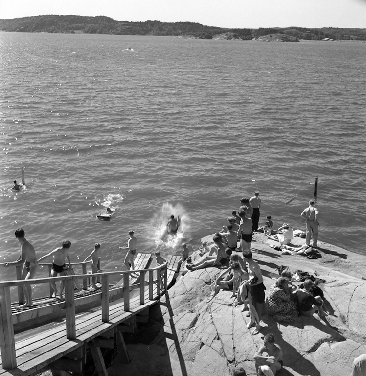 Baddag i Skeppsviken