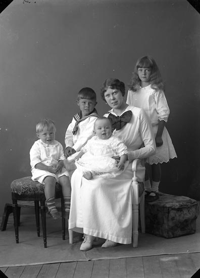 Enligt fotografens journal nr 2 1909-1915: "Jönsson, Fru Sigrid Här".