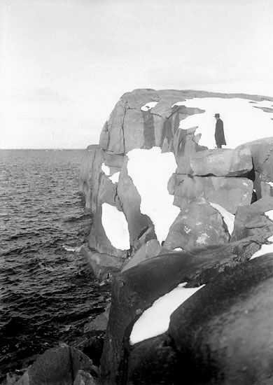 1924. Bergbrant väster på Smögen.