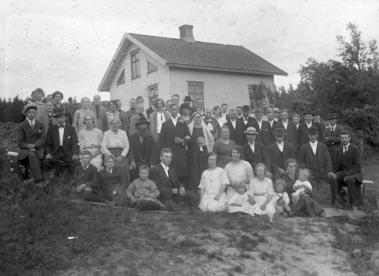 Bröllop i Hede 1920-talet