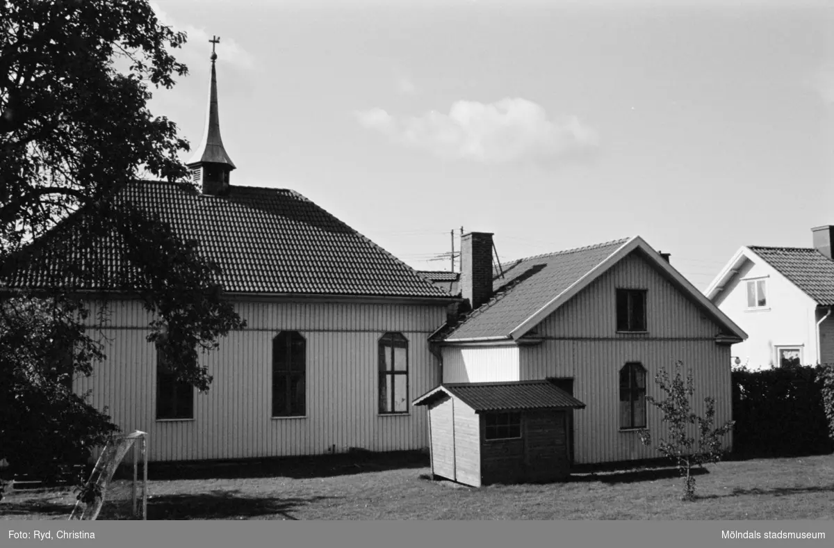 Brännåskyrkan/Metodistkyrkan i Brännås, 1991.