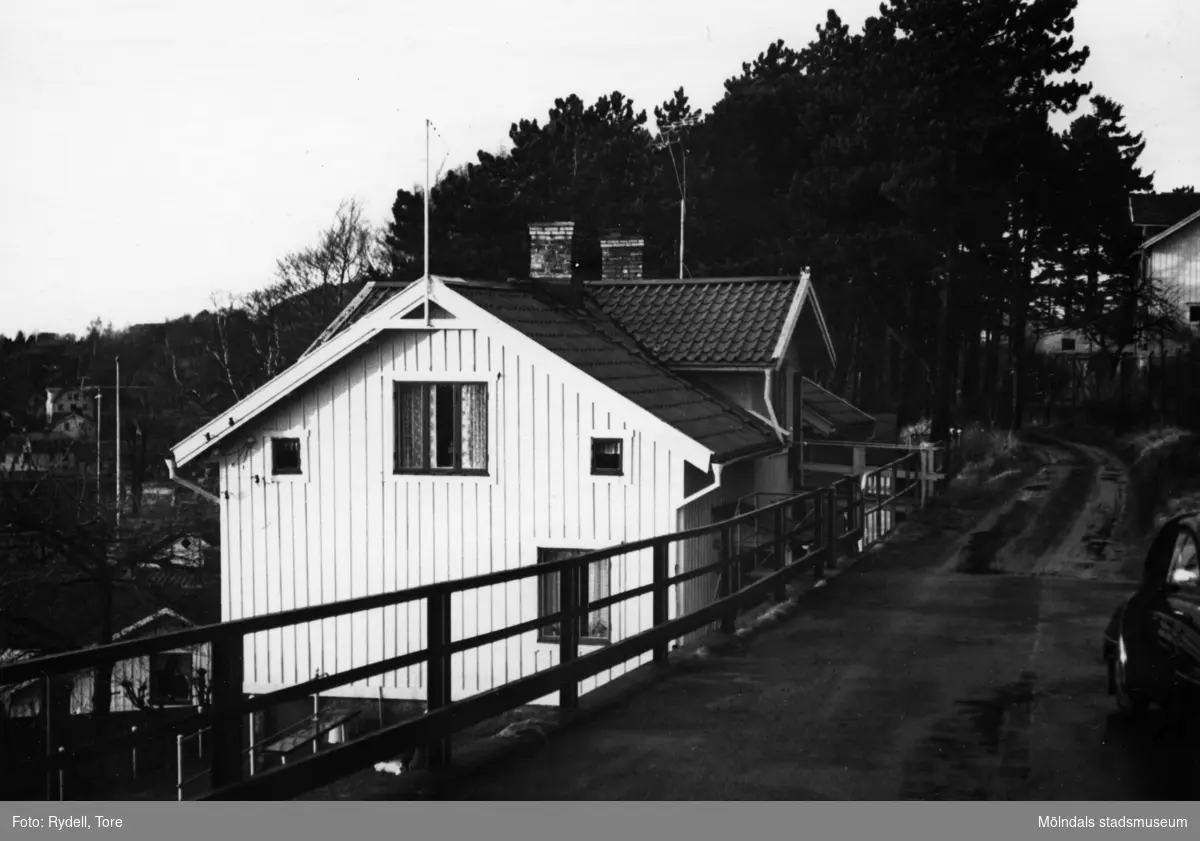 Ett bostadshus vid Esbiörn Schillersgatan i Forsåker, Mölndal, på 1960-talet.