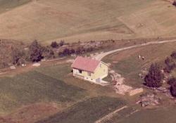 bolighus, skråfoto, våningshus,