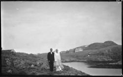 Brudeparet Ragnhild og Kristoffer Karlsen, Hågøyhågen, Bulan
