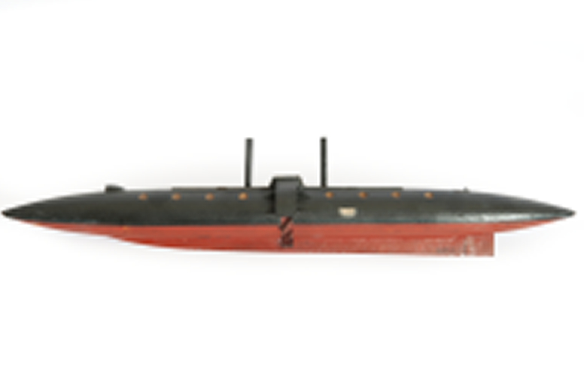 Fartygsmodell av U-båtsprojekt
