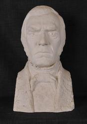 Tormod Knutsen Borgejorde, utkast [Gipsskulptur]