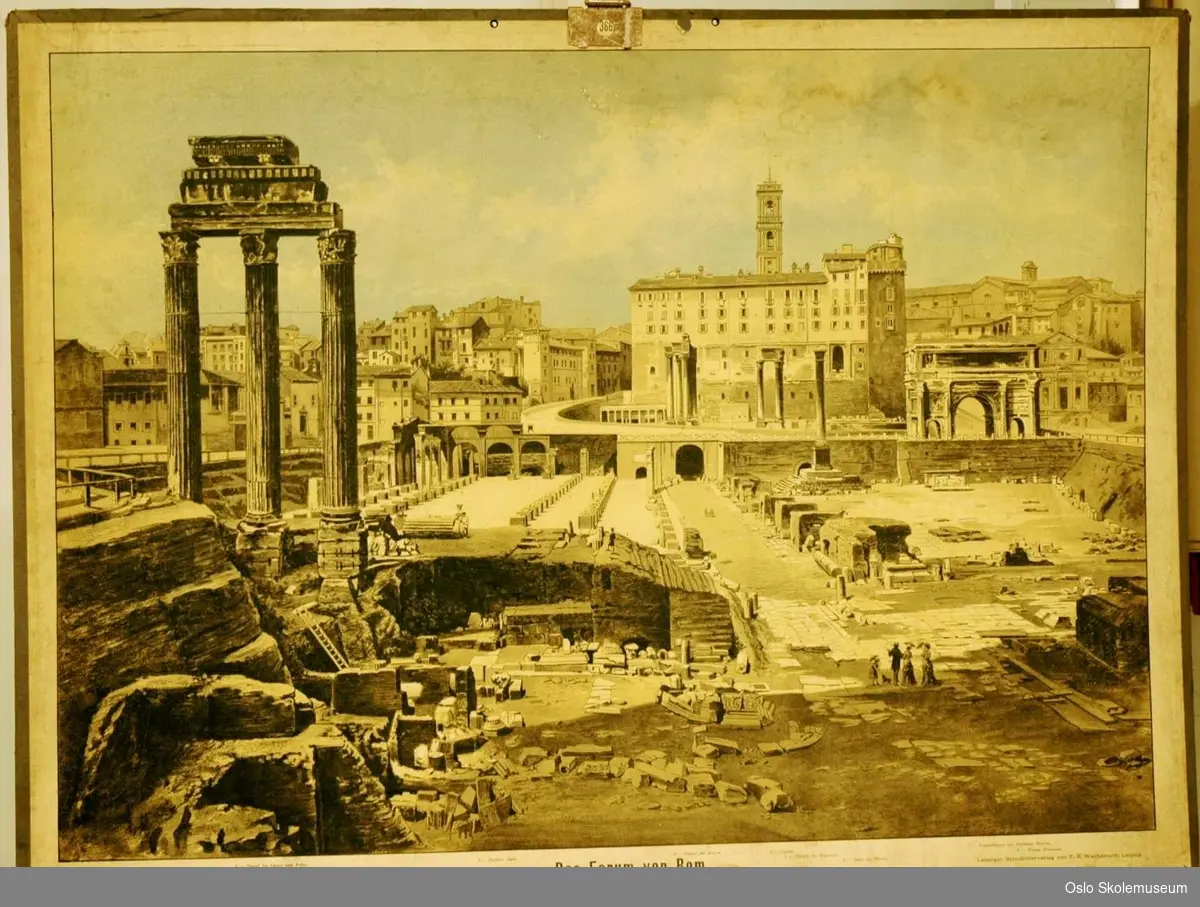 Forum Romanum i Roma.