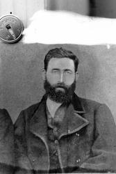 Reproduksjon av en mann i halvfigur.