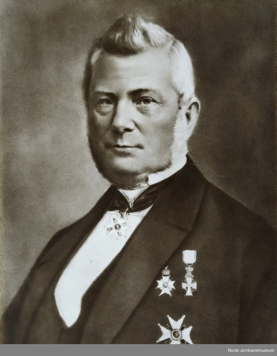 Portrett av statshauptmann Johan Jørgen Schwartz