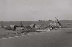 Vraket etter en Fokker  G1a nr 323.