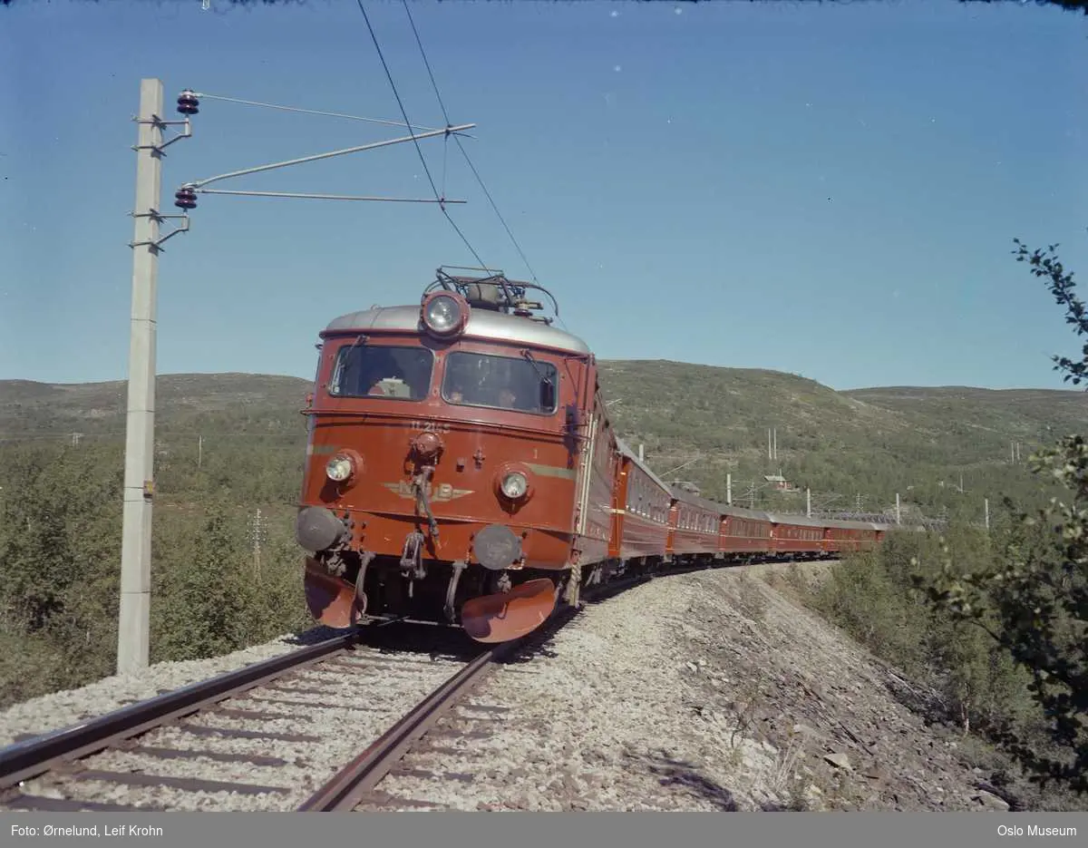 Norges Statsbaner (NSB), tog, lokomotiv, høyfjell