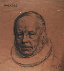 Portrett av Wilhelm Andreas Wexels,  [tegning]