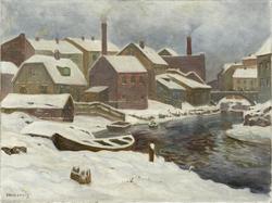 Akerselva ved Hausmanns bru [landskap]