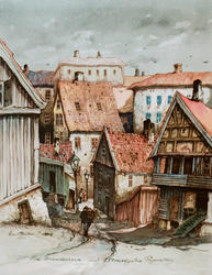 Strandbakken i  Vika [Forstadsmotiv]