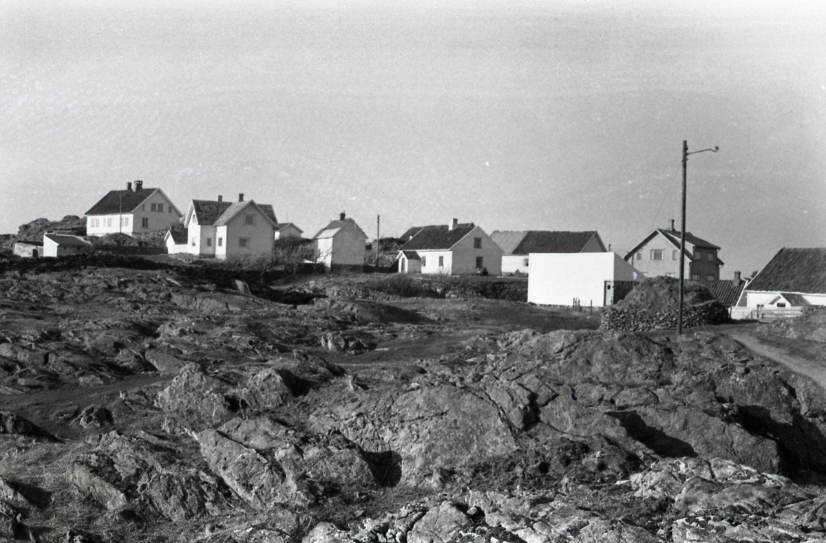 Feøy i Karmøy kommune landskap hav skole bebyggelse