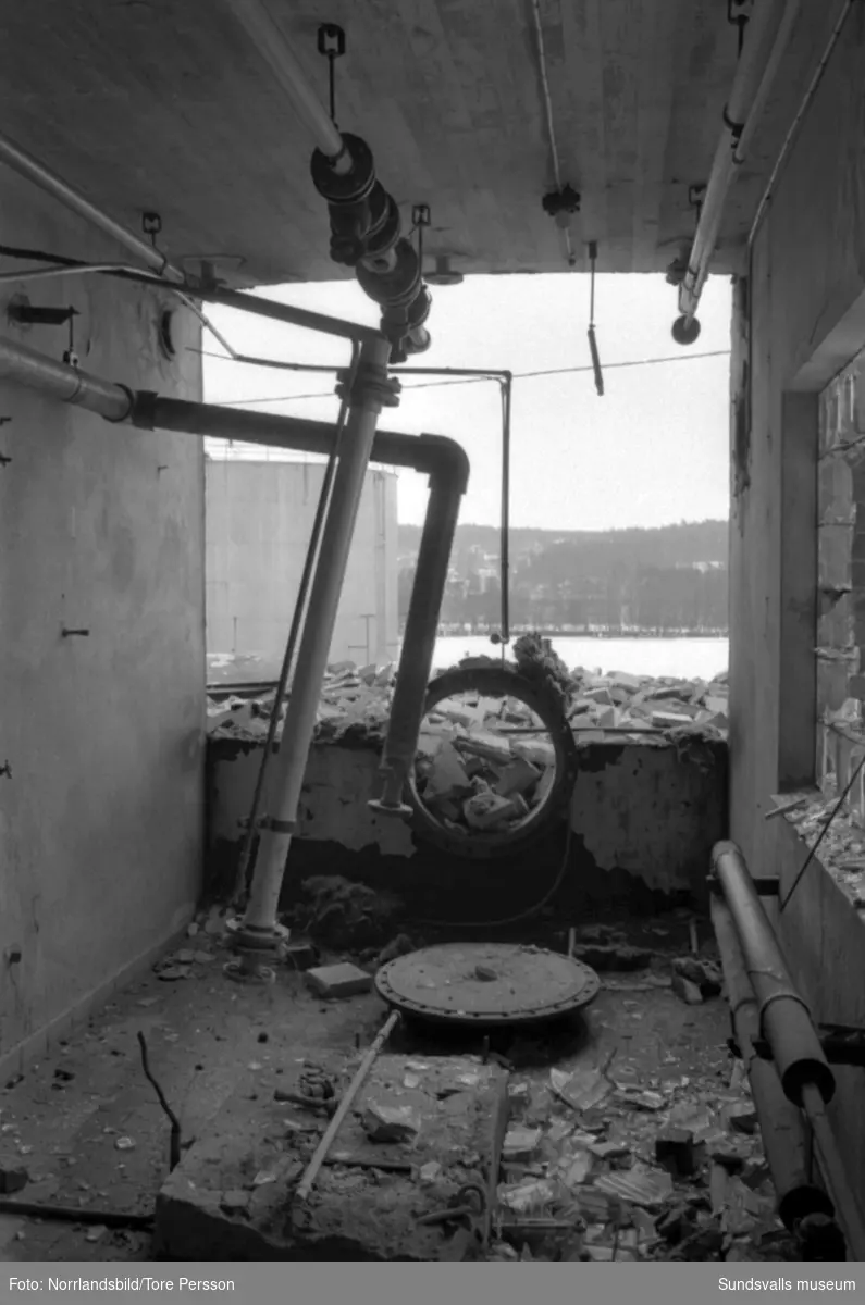 Den nedlagda Essviksfabriken är rejält förfallen.