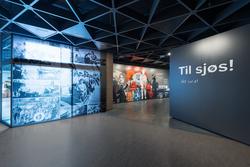 Inngangsparti - Utstillingen "Til Sjøs!"