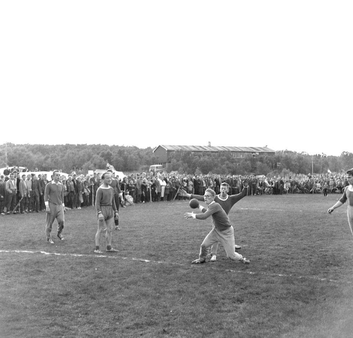 Håndballkamp i Geitvågen.