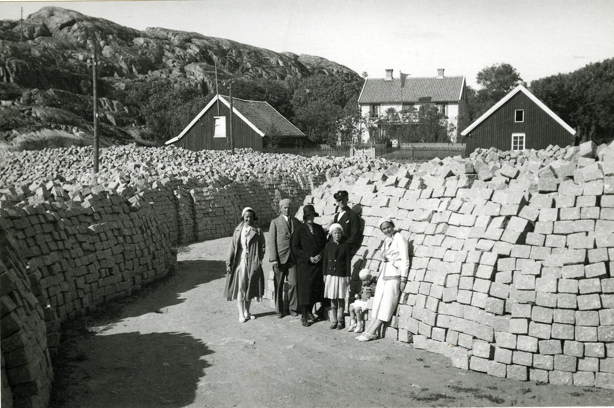 Stenpartier i Bohuslän, 1933.